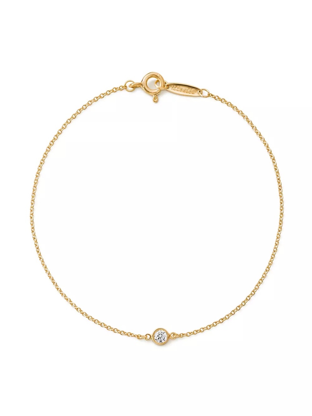 Tiffany & Co. Elsa Peretti® Diamonds by the Yard® Single Diamond Bracelet
